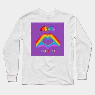 Lewis Hamilton - Love is Love - Canada 2022 Long Sleeve T-Shirt